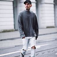 Image result for Oversized Hoodie Men Style