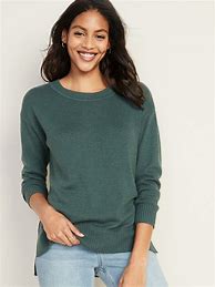 Image result for Women's Crew Neck Pullover Sweater