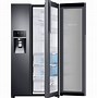 Image result for black stainless steel refrigerator counter depth