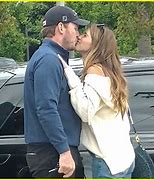 Image result for Chris Pratt Kisses Katherine Schwarzenegger