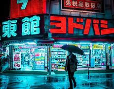 Image result for Neon Tokyo Buildings