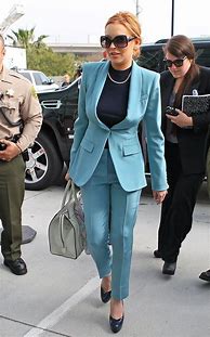 Image result for Lindsay Lohan Court Outfit