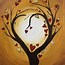 Image result for Heart Tree Painting