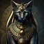 Image result for Bast Egyptian Cat Goddess Art