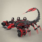 Image result for Robotic Black and Green Scorpion