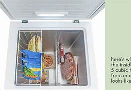 Image result for How Roomy Is a 5 Cubic Foot Freezer
