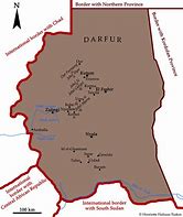 Image result for Darfur in Africa Map
