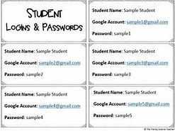 Image result for Teacher Username and Password