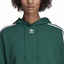Image result for How to Using Adidas Green Hoodie Cropped Tops