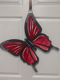 Image result for Butterfly Wood Door Hanger