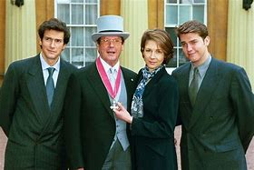 Image result for Roger Moore and His Family