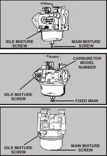 Tecumseh H60 Carburetor Diagram
