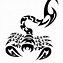 Image result for Scorpion Stencil