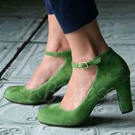 Image result for Olive Green Women's Flat Shoes