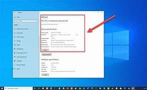 Image result for How to Check System Specs Windows 10