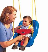 Image result for Little Tikes 2-In-1 Snug 'N Secure™ Swing Pink - Swing Sets/Bounce Houses At Academy Sports