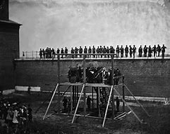 Image result for Lincoln Conspirators Hanging
