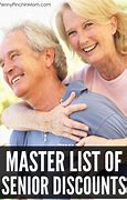 Image result for Over 55 Adults Senior Discounts