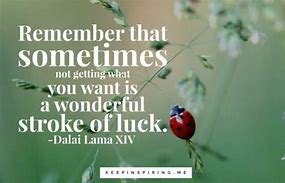 Image result for Quotes About Being Lucky