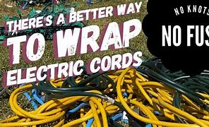 Image result for Wrapping Electrical Cord