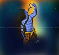 Image result for Lord Shiva Drinking Poison HD