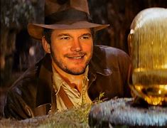 Image result for Chris Pratt Indiana Jones