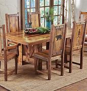 Image result for Rustic Dining Room Table Sets