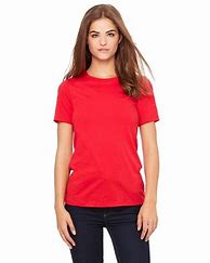 Image result for Red Long Sleeve T-Shirt Women