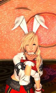 Image result for FFXIV Gold Saucer Bunny Outfit