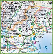 Image result for Veneto Italy Map