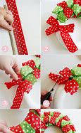 Image result for Homemade Ribbon Wreath