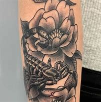 Image result for Scorpion Rose Tattoo