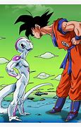 Image result for Goku Looking at Frieza