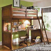 Image result for A Bunk Bed with a Study Table Under It