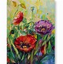 Image result for Contemporary Flower Canvas Art