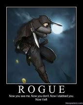 Image result for Dungeons and Dragons Rogue Meme
