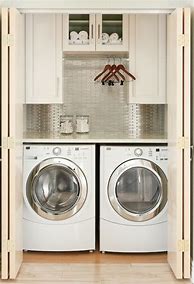 Image result for Washer and Dryer Closet