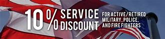 Image result for 10 Military Discount