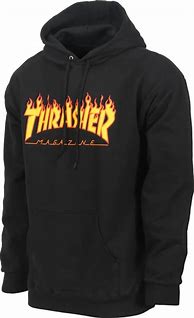 Image result for Thrasher Flame Hoodie