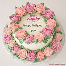 Image result for Birthday Flowers Cake - It's Your Happy Birthday Flower Cake - Regular