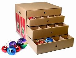 Image result for Cardboard Storage Boxes with Dividers