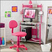 Image result for Pink Desk