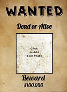 Image result for Wanted Poster Template Free for 8 X 11