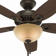 Image result for Hunter Builder Deluxe 52" Indoor Ceiling Fan - 5 Reversible Blades And LED Light Kit Included New Bronze Fans Ceiling Fans Indoor Ceiling Fans