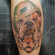 Image result for Small Marine Corps Tattoos
