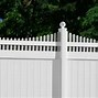 Image result for vinyl privacy fences