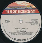 Image result for Elton John Empty Garden