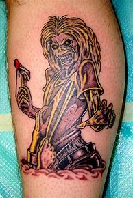 Image result for Iron Maiden Killers Tattoo