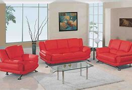 Image result for White Leather Living Room Set