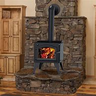 Image result for Free Standing Wood Stove Hearth